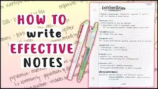 RARE NOTE-MAKING Method Which Will Get You 90% in Board Exams |BiologyBytes