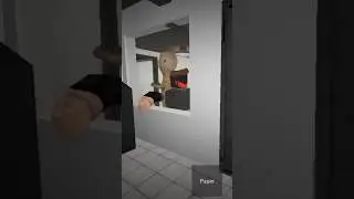 SCP-173 Broke His Arm because, He didn't want Him to Enter the Control Room! #roblox #scp173 #funny