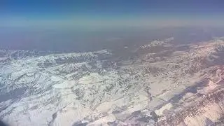 Взлет и посадка Бахрейн-Москва (Ural Airlines А321) Декабрь 2018