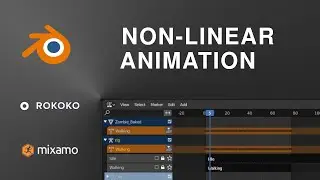 Making a Zombie: Non-Linear Animation (NLA), Mixamo and Rokoko