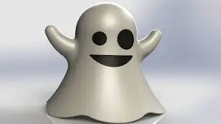 Solidworks: halloween ghosts (2)