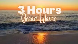 3 Hours of Ocean Waves Sounds | Calming Relaxing Sleep Sounds
