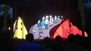 Håkan Hellström videoshow inför extranumren (live @ Stadion, Stockholm 2017.06.10)