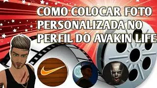 COMO COLOCAR FOTOS PERSONALIZADA NO PERFIL (PASSO A PASSO) avakin life