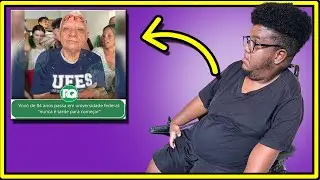SENHOR DE 84 ANOS PASSOU PARA UNIVERSIDADE FEDERAL! 😱👨‍🎓✅📚
