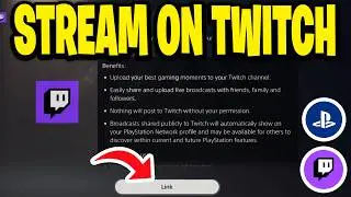 How To Stream On Twitch PS5