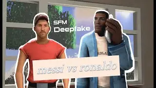 Messi and Ronaldo Arguing over Boneless Pizza [DeepFake]
