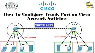 What is a Trunk Port? How to Configure a Trunk Port on CISCO Network Switch 