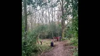 Building our very own downhill bike track - 21 01 2021 - Fyling Hall School