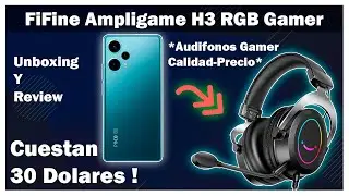 Fifine Ampligame H3 Headset - Audifonos Gamer Con RGB Buenos , Bonitos y BARATOS !