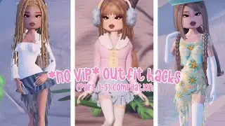 Roblox Dress To Impress *NO VIP* Outfit Hacks Compilation! AstraMoon