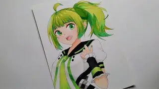 Drawing - Mintchan [ Indonesian Vtuber ] | Menggambar Mintchan