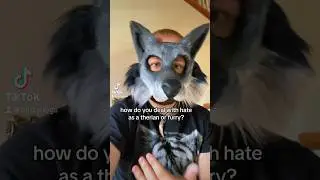 How do you deal with hate as a therian or furry? #therian #furry #theriangear #therianthropy