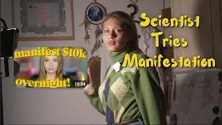 Scientist tests Rita Kaminski - How to manifest $10K ✨ OVERNIGHT ✨ using the quantum collapse method
