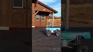 Quad Dually Tires on Monster Truck