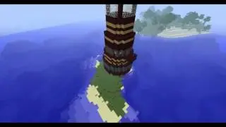 Minecraft timelapse: LightHouse