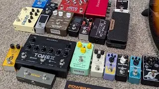 Going over my current pedalboard!