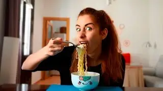 PRUEBO EL RAMEN CON HELADO | ICE CREAM RAMEN
