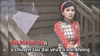 Karaoke Thư Gửi Người Miền Xa | Trúc Phương | Beat chuẩn Hương Lan