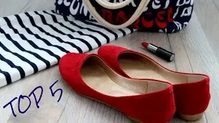 С ЧЕМ НОСИТЬ красную ОБУВЬ /  Top 5 RED shoes OOTD