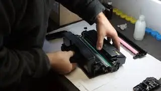 Заправка картриджа Samsung 203. Refill Samsung 203.