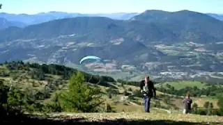 1e start paragliden - Bas