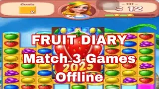 Fruit Diary-Offline Games/stress reliever/Level 137 to141