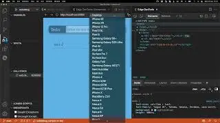 End to end web development workflow in VS Code - Screencast features