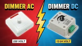 WAJIB TAU SEBELUM MEMBELI !!! PERBEDAAN DIMMER TEGANGGAN AC DAN DIMMER TEGANGGAN DC
