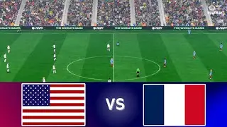 FC 24:  USWNT vs. FRANCE (W) | Sep 3, 2024 | International Friendly | PS5 Gameplay