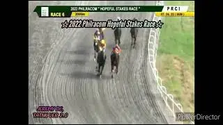 ☆2022 Philracom Hopeful Stakes Race☆ CUPID SONG - KB ABOBO