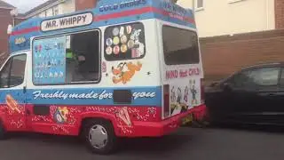 Local mr whippy ice cream van playing greensleeves