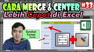 How to Merge and Center Faster in Excel #33