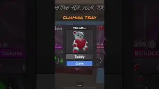 Claiming Teddy in the Valentine’s event (Murder Mystery 2)