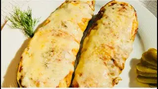 #299♥ DOVLECEI UMPLUȚI CU CARNE TOCATĂ ȘI ZACUSCĂ LA CUPTOR ♥