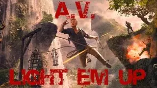 || Uncharted | Gameplay || (Fall Out Boy - Light Em Up)