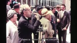 1887 Fotograaf Jozef Van Belleghem maakt een groepsfoto (film super8)./S8-LF-FPJVB-FPBDP