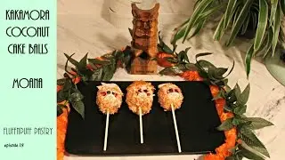 Kakamora Coconut Cake Balls |Moana| - Fluffnpuff Pastry