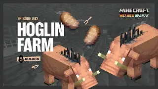 HOGLIN FARM BUILD [Minecraft Survival ep. 42]
