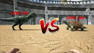 Carbonemys VS Carnotaurus | ARK Survival Evolved 2021