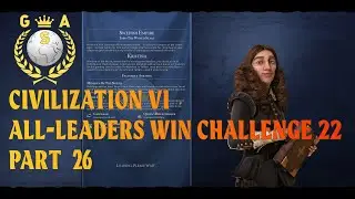 Civilization VI All Leaders Win Challenge 21. Swedish Empire. Kristina. Part 26 #civilization6