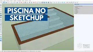 Como criar uma piscina no SketchUp