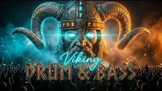 Viking Drum & Bass Mix 2026 | Neurofunk DnB | Music Visualiser