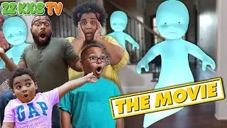 Ghost Dude The Movie! ZZ Kids TV Vacation Gone Bad!