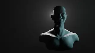Make Your Head Sculpt Look Striking With Lighting And Rendering Tricks (Blender Eevee Tutorial)