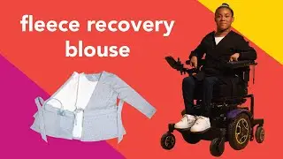 Spoonie Threads | Fleece Recovery Blouse