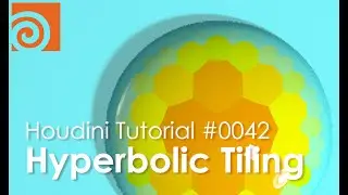 [Houdini Tutorial] 0042 Hyperbolic Tiling (Poincare disk tiling)