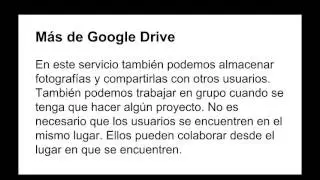 Introducción a Google Drive