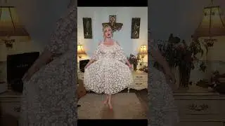 Dainty Rascal Dancing in Dresses She Made!