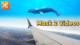 How to mask two videos with YouCut video editor app
